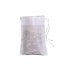 Bolsa de medicina frita desechable con cordón no tejido de 10 * 15 cm, bolsa de medicina china, bolsa de sopa, bolsa de filtro para empaque de té