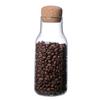 Frasco de almacenamiento al por mayor de fábrica, frasco de corcho para almacenamiento de té, granos de frutos secos, especias y café, frasco sellado.