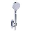 Venta al por mayor de fábrica cabezal de ducha de mano filtro de ducha pistola ceniza galvanizado negro y blanco base sin clavos trono de yuan transfronterizo