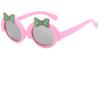 Gafas de sol de color caramelo para niños y niñas, modernas y modernas, con estilo, planas y con protección UV.