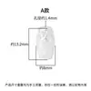 Plata Esterlina S925 Recorte Nube Auspiciosa Ruyi Loto Estilo Chino Cuentas Separadas DIY Pulsera Wenwan Accesorios Pulsera de Cristal