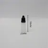 Frasco de Colírio 15ml Plástico Branco Leitoso Frasco Dispensador de Tinta em Estoque Frasco Conta-gotas Compressível Frasco para Cuidado com os Olhos