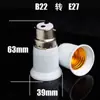 Portalámparas de giro de bayoneta resistente a altas temperaturas portalámparas antiguo B22 a giro E27 E27 a giro B22 convertidor de portalámparas