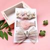 Nuevo Set de Diademas para Bebé Princesa Estilo Coreano Tocado Bebé Infantil Fontanela Cien Días de Nacido Diadema