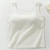 Algodón Puro Spice Girl Dopamina Sexy Camisola de Deseo Puro para Mujer Cinturón Almohadilla para el Pecho Cubriendo Parm Espalda de Belleza
