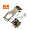Atacado do Fabricante Fivela de Trava Trancável Sem Perfuração Trava de Geladeira Trinco de Porta de Madeira Fivela de Porta Trava de Porta de Gaveta Guarda-Roupa Trava de Ferrolho