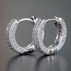 Cao Shi Accesorios Europeos y Americanos al por Mayor Moda Lujoso Accesible Pendientes con Microincrustaciones de Circonita Completa para Mujer Comercio Electrónico Transfronterizo Joyería para Orejas Venta Caliente