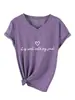 Es muy adecuado para mi sitio independiente de Amazon eBay, ofreciendo una camiseta de manga corta con cuello en V para mujer, cómoda y elegante, para comercio exterior