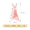 Pente de Massagem Multifuncional Quatro em Um Rosa, Artefato para Terapia Facial e da Cabeça Raspagem e Dragagem, Pente de Massagem para o Couro Cabeludo, Pente Meridianos