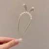 Grampo de Cabelo U-Shaped de Pérolas de Alta Qualidade 2026 Novo Estilo Grampo de Cabelo Estilo Antigo para Mulheres Novo Estilo Chinês Grampo de Cabelo para Coque Despojado para a Parte de Trás da Cabeça