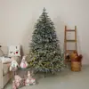 Árbol de Navidad Popular Nórdico de PE con Luces, Decoraciones Navideñas Grandes para Atrezo de Montaje de Escenas Interiores y Exteriores