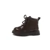 Botas Martin para Niños 2026 Nuevo Estilo Primavera y Otoño Botas Individuales Estilo Británico para Niños Botas de Cuero Retro de Caña Media para Niñas Moda Botas Cortas