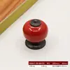 Maçaneta Colorida Antiga de Liga de Metal para Porta de Armário Dopamina Furo Único Redonda para Gaveta de Armário Porta de Guarda-Roupa
