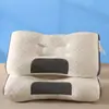 2025 Novo Travesseiro de Pescoço para Adultos Cubo de Água Tricotado Spa Massagem Travesseiro Médio Alto Baixo Travesseiro Macio