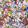 Juguetes Populares Transfronterizos de Comida Miniatura Realista, Botellas, Colección de Juguetes de Supermercado para Jugar a Fingir, Accesorios de Resina, Piezas Pequeñas de Resina