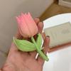 Pinza para el pelo con forma de girasol de verano coreano, pinza para el pelo con forma de tulipán, pinza para el pelo con forma de tiburón, venta al por mayor