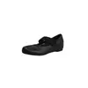 Zapatos Casuales de Mujer para Cuatro Estaciones, Zapatos de Cuña Cómodos y Suaves, Zapatos Versátiles Negros sin Cordones de Goma de Suela Blanda y Tacón Bajo