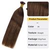 Extensiones de Cabello Real Cabello Humano en Paquetes Liso Hueso Cabello Largo Liso Cabello Humano
