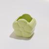 Garfo de Fruta de Aço Inoxidável Girassol Criativo Decorações Decorativas de Mesa Potes de Cerâmica para Armazenamento conjunto Faca e Garfo Exquisitos para Chá da Tarde