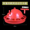 Plántula de Pollo Bebedero Automático Alimentador de Agua Cría de Pollo Pato y Ganso Agua de Bebida para Cría Ajuste Grande