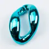 Plástico ABS Cadena UV Color Galvanizado Hebilla de Anillo Dorado 36*52 Aro Abierto Joyería de Verano Pequeños Accesorios Mayoreo