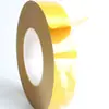Cinta Doble Cara Amarilla Papel Pet Alta Viscosidad Fuerte 200U Resistente a Altas Temperaturas Impermeable Cinta Doble Cara Venta al por Mayor