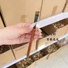 Pincel para Cejas Cola de Lobo Amarillo, Pincel Grande para Cejas, Polvo para Cejas, Pincel Ancho para Cejas Salvajes, Pincel para Cejas Salvajes, Pincel Biselado para Colorear Forma de Hoja