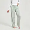 Pantalones de exterior para caminar en otoño, pantalones térmicos de terciopelo para mujer en casa, ropa cómoda casual para estar en casa, pantalones largos de pijama