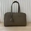 Nova Bolsa Vitoriana 35cm Pele de Bezerro Ombro Portátil Axila Bolsa Boston Tote Bolsa Maleta