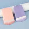 Nuevo en Stock Cepillo de Maquillaje Multifuncional Pequeño Plano con Forma de Frijol, Brocha para Base, Herramienta de Belleza con Cerdas Gruesas, Cepillo de Maquillaje Individual