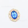 Cross-Border liga oval flor placa oca broca fivela acrílica fivela decorativa DIY joias acessórios spot atacado