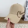 Gorra de Béisbol Estilo Coreano Ins de Parte Superior Abierta para Mujer con Letras Bordadas, Transpirable para Exteriores, Casual, Sombrilla, Protección Solar, Gorra sin Visera
