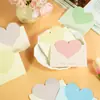 Tarjeta de Saludo Love Stereo Tarjeta Morandi Creativa Tarjeta de Bendición Festiva Tarjeta de Regalo Día de San Valentín Día de la Madre Tarjeta de Cumpleaños