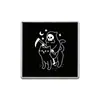 Estilo Gótico Oscuro Europeo Insignia Redonda de Aleación Calavera Gato Negro Halloween Dibujos Animados Estilos Mixtos Accesorios de Broche