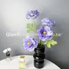 Arreglos Florales Morados para Bodas, Arreglos Florales Transfronterizos al por Mayor, Flores Decorativas para Bodas, Rosas Moradas