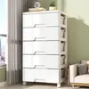 Armário de armazenamento sob a mesa, cômoda doméstica, armário de armazenamento de plástico para quarto, mesa de cabeceira, armário de gavetas multifuncional para sala de estar