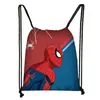 Nueva Bolsa de Almacenamiento Cruzada de Poliéster con Cordón de Marvel Spider-Man Mochila con Cordón de Gran Capacidad Fabricante Venta al por Mayor