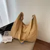 Bolso cruzado plisado ligero de gran capacidad para mujer 2025 Nuevo estilo japonés Bolso de hombro Bolso tote casual para ir al trabajo
