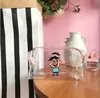 Bolsa de Cosméticos Transparente Impermeable Estilo Coreano Ins Hyuna con Flores para Mujer Portátil de Gran Capacidad para Niña Almacenamiento de Viaje Neceser