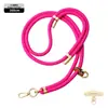 Cordón de alta gama original para teléfono móvil de 8 MM resistente para colgar en el cuello ajustable para exteriores anti-pérdida cuerda trenzada para muñeca dorada