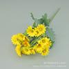 Em Estoque 21 pequenos buquês de Margarida caixa de flores camomila acessórios decoração de casa flor artificial simulação girassol atacado