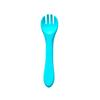 Cuchara de silicona para niños, tenedor de entrenamiento para aprender a comer, cuchara para lamer pasta de arroz, tenedor, cuchara de comida complementaria para niños en stock