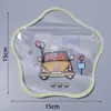 Sacos Auto-Selantes para Doces, Sacos para Armazenamento de Grampos de Cabelo e Joias, Adesivos de Material de Emblemas de Desenho Animado Fofos, Sacos Selados de Embalagem à Prova de Poeira