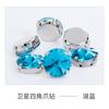 Yiwu Fabricante de Strass Garra de Satélite Atacado Vestido de Noiva Chapéu Acessórios de Cabelo Acessórios Feitos à Mão com Furos Strass Costurados à Mão Strass Brilhantes