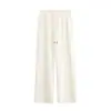 26 Nuevos Pantalones de Yoga de Pierna Ancha con Cordón para Verano Pantalones Largos Sueltos para Mujer con Efecto de Caída Adelgazantes Casuales Pantalones de Pierna Ancha