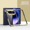 Funda Adecuada para Teléfono Móvil Huawei Pura X Max, Completamente Transparente, Ultra-Delgada de PC Electroplateado Magicv Funda Protectora 40% de descuento