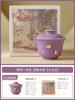 Taza de Té Gaiwan Sancai Morado Clavo y Mariposa Individual Juego de Té Chino Kung Fu Cerámico de Alta Gama Tazón de Té de Tres Piezas con Tapa