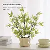 Plantas Verdes, Vasos Pequenos, Árvore da Fortuna Semelhante para Mesas de Escritório Internas, Mesas de Centro de Sala de Estar, Flores Artificiais e Arranjos Florais