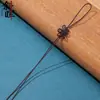 Pequeño Nudo de Hilo de Jade Nudo Chino Borla Fleco Accesorio Cuerda Cuerda para Colgar Marcador de Libros Bolsita Accesorios Colgante Fabricante Venta Directa Al por Mayor