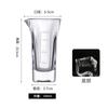 Set de Regalo de Vaso de Chupito Bala Copa para Vino Blanco Copa para Vino Chino Vaso de Cristal de Alta Gama Dispensador de Vino 100ml Empaque de Regalo